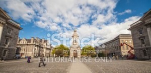 Bell Tower Of Trinity College